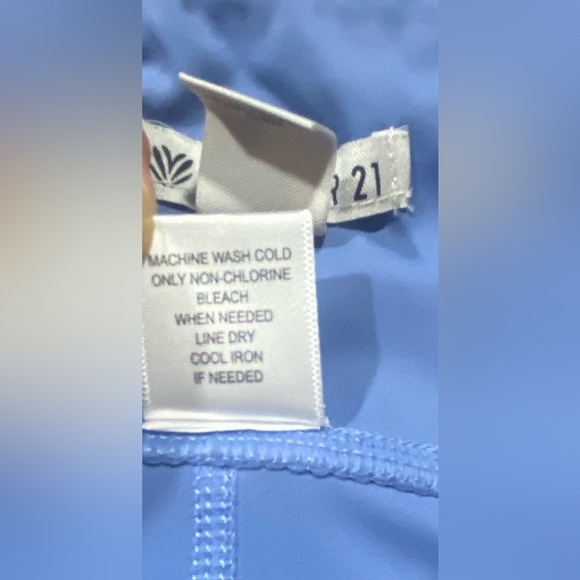 Forever 21 Leggings Size S 2 Pair Light Blue and Gray 2 Side Pockets - Picture 6 of 11